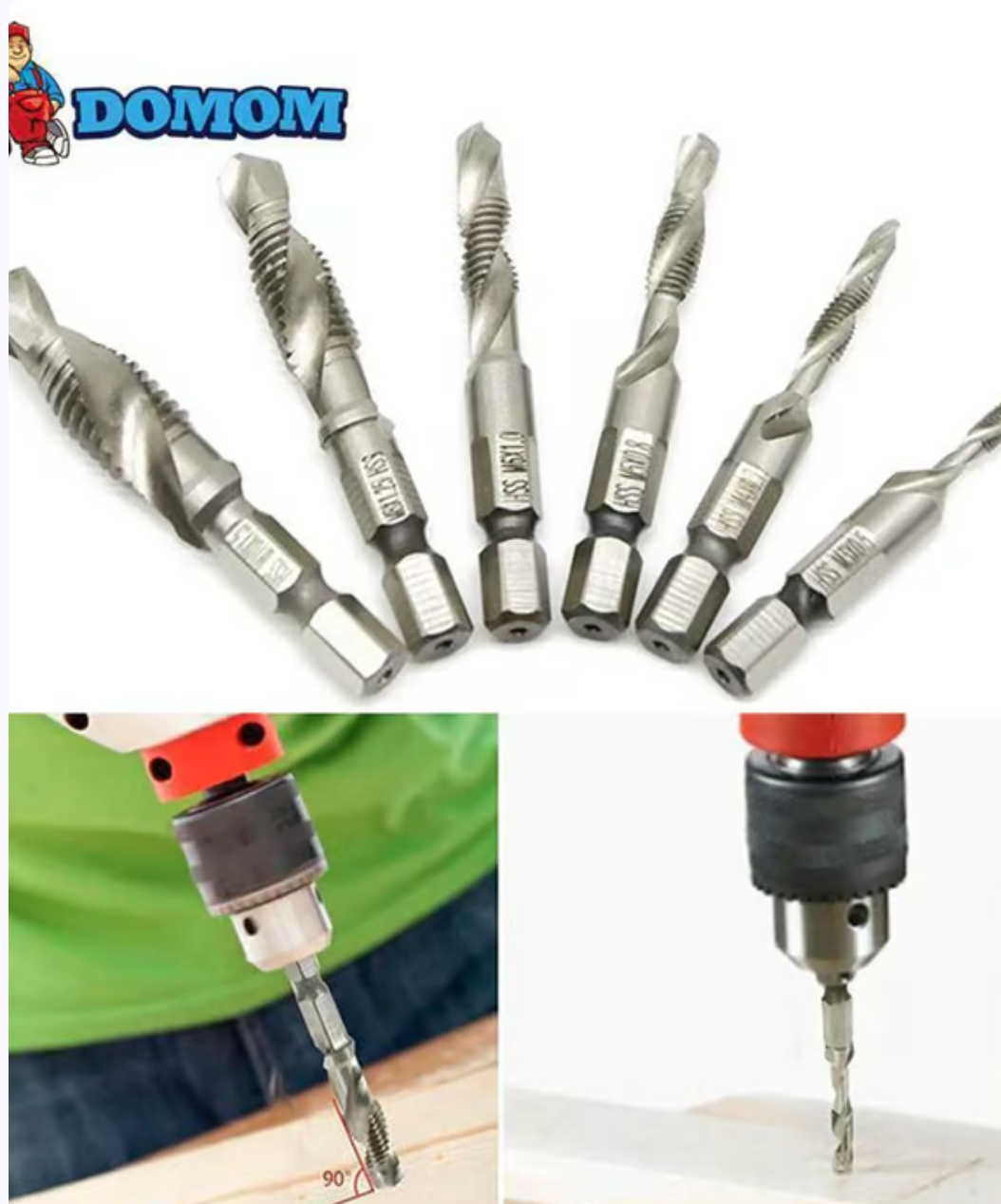 مجموعة إحترافية للحفر والتسنين 6في1